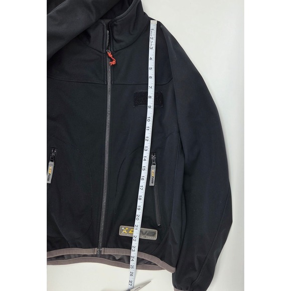 DNB Descente North America Mens Black Full Zip Softshell Jacket XXS Ski Winter - Picture 4 of 10